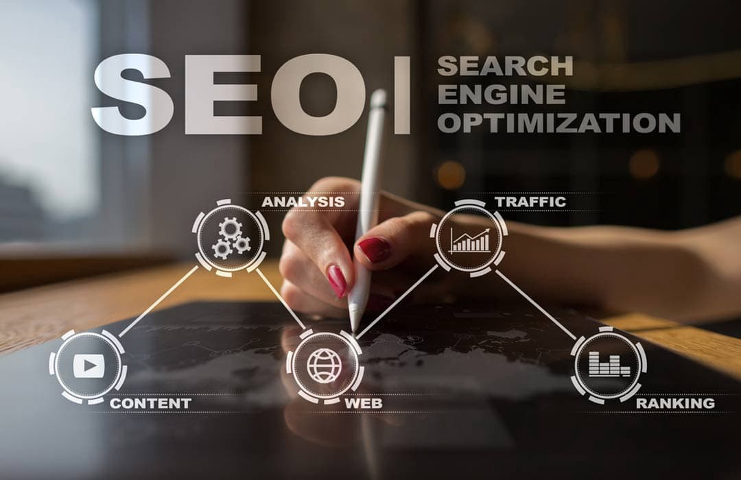 What does a SEO service include in regards to small business?
